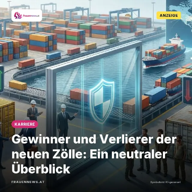 Share-Card fuer Gewinner und Verlierer der neuen Zölle: Ein neutraler Überblick