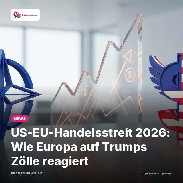 Share-Card fuer US-EU-Handelsstreit 2026: Wie Europa auf Trumps Zölle reagiert