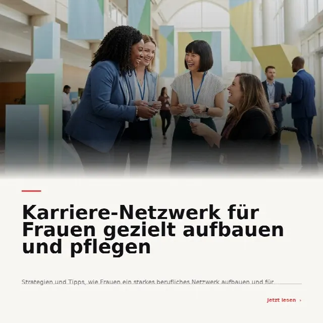 Share-Card fuer Karriere-Netzwerk für Frauen gezielt aufbauen und pflegen