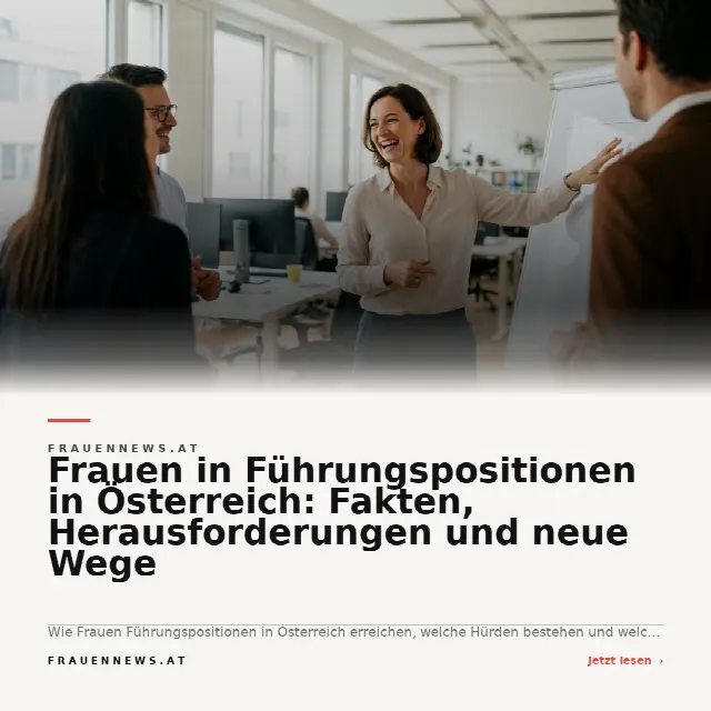 Share-Card fuer Frauen in Führungspositionen in Österreich: Fakten, Herausforderungen und neue Wege