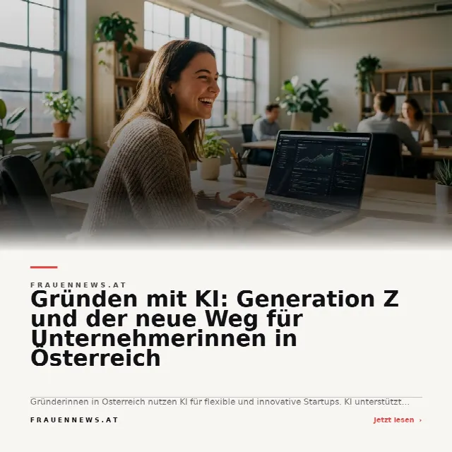 Share-Card fuer Gründen mit KI: Generation Z und der neue Weg für Unternehmerinnen in Österreich